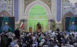 ویژه برنامه روز دحوالارض در حرم مطهر رضوی برگزار شد