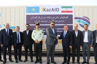 ورود ۳۰ واگن کمک بشردوستانه از قزاقستان به سرخس