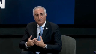 فیلم | اظهارات بی‌شرمانه رضا پهلوی خائن در خصوص جنگ ایران و آمریکا