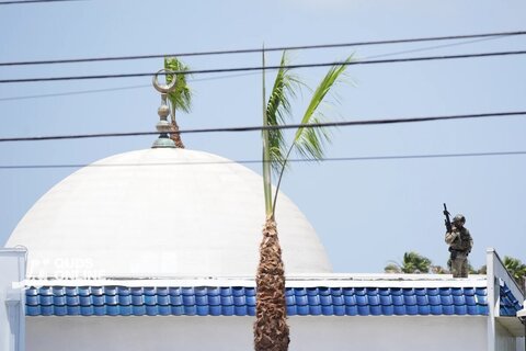 عکس | تصاویری از حمله مسلحانه به مسجد شهر سن‌دیگو آمریکا با 5 کشته
