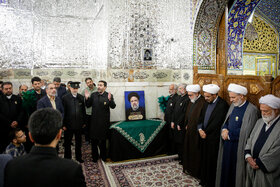 گرامیداشت دومین سالگرد شهادت آیت‌الله رئیسی در حرم مطهر رضوی