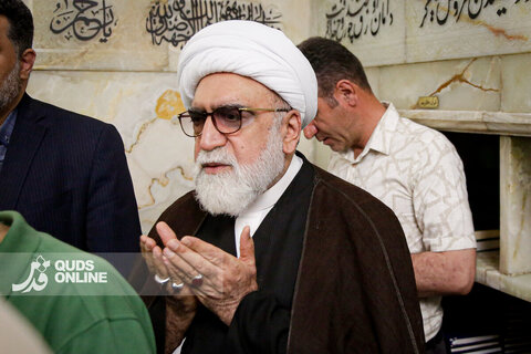 گرامیداشت دومین سالگرد شهادت آیت‌الله رئیسی در حرم مطهر رضوی