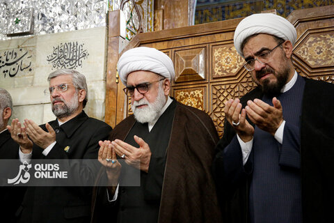 گرامیداشت دومین سالگرد شهادت آیت‌الله رئیسی در حرم مطهر رضوی