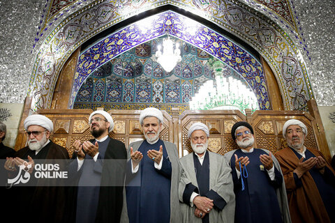 گرامیداشت دومین سالگرد شهادت آیت‌الله رئیسی در حرم مطهر رضوی