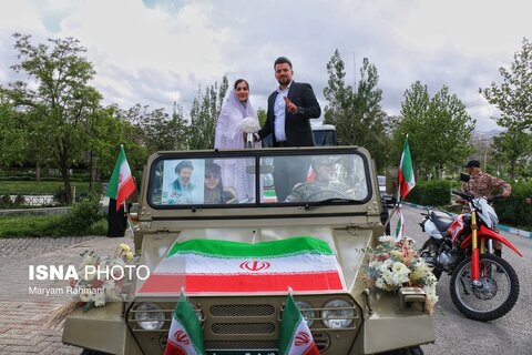 مراسم ازدواج ۴۰ زوج دانشجو - همدان