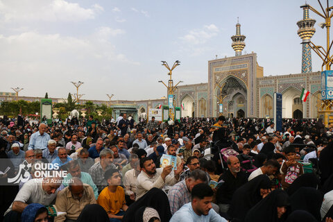 گزارش تصویری I قرائت دعای عرفه در حرم مطهر رضوی