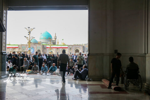 گزارش تصویری I قرائت دعای عرفه در حرم مطهر رضوی