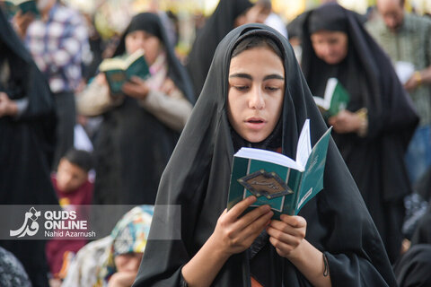 گزارش تصویری I قرائت دعای عرفه در حرم مطهر رضوی