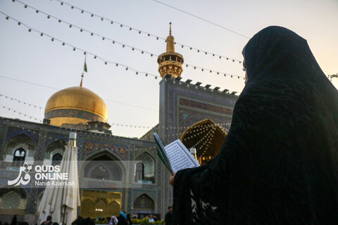 گزارش تصویری I قرائت دعای عرفه در حرم مطهر رضوی