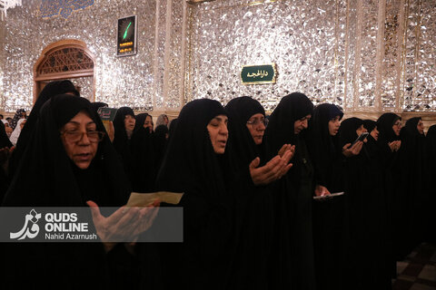 گزارش تصویری | اقامه نماز عید قربان در حرم مطهر امام رضا(ع)