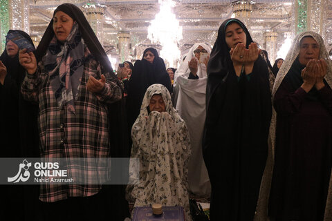 گزارش تصویری | اقامه نماز عید قربان در حرم مطهر امام رضا(ع)