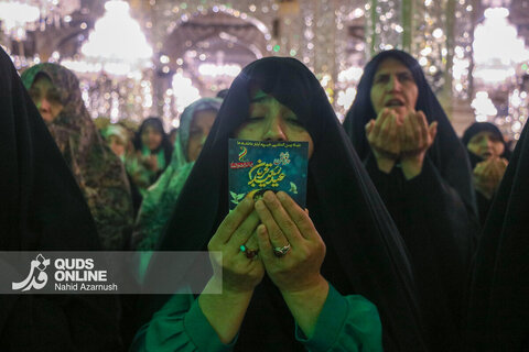گزارش تصویری | اقامه نماز عید قربان در حرم مطهر امام رضا(ع)