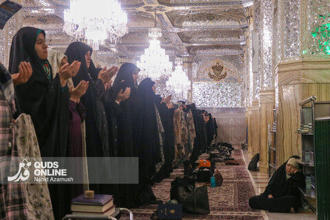 گزارش تصویری | اقامه نماز عید قربان در حرم مطهر امام رضا(ع)