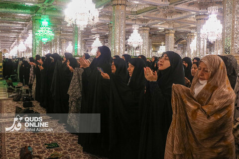 گزارش تصویری | اقامه نماز عید قربان در حرم مطهر امام رضا(ع)