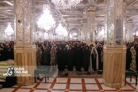 گزارش تصویری | اقامه نماز عید قربان در حرم مطهر امام رضا(ع)