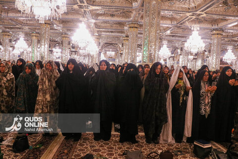 گزارش تصویری | اقامه نماز عید قربان در حرم مطهر امام رضا(ع)
