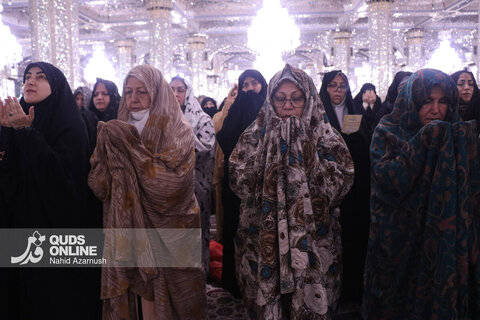 گزارش تصویری | اقامه نماز عید قربان در حرم مطهر امام رضا(ع)