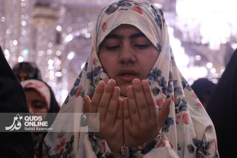 گزارش تصویری | اقامه نماز عید قربان در حرم مطهر امام رضا(ع)