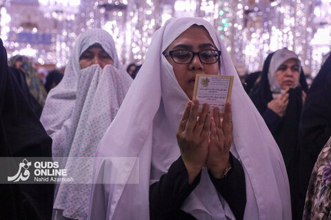 گزارش تصویری | اقامه نماز عید قربان در حرم مطهر امام رضا(ع)