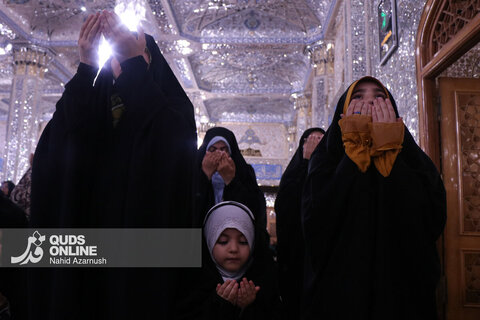 گزارش تصویری | اقامه نماز عید قربان در حرم مطهر امام رضا(ع)