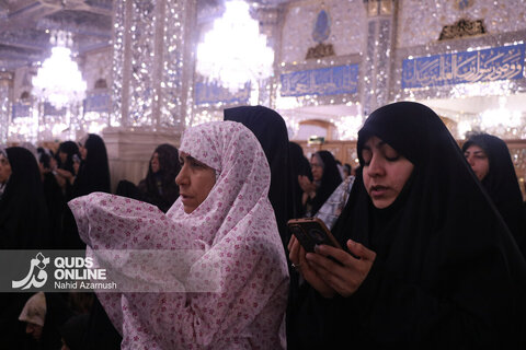 گزارش تصویری | اقامه نماز عید قربان در حرم مطهر امام رضا(ع)