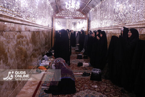 گزارش تصویری | اقامه نماز عید قربان در حرم مطهر امام رضا(ع)