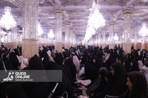 گزارش تصویری | اقامه نماز عید قربان در حرم مطهر امام رضا(ع)