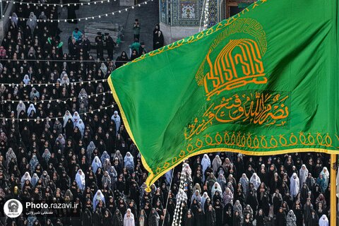 گزارش تصویری | اقامه نماز عید قربان در حرم مطهر رضوی