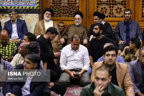 مراسم ختم خواهر سید محمد خاتمی - یزد