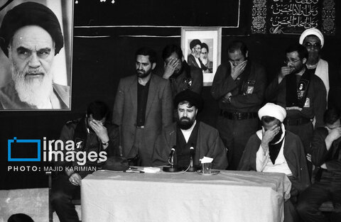 عکس | تصاویر منتشرنشده از نخستین سالگرد ارتحال امام خمینی (ره) خرداد ۱۳۶۹