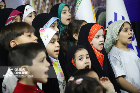 گزارش تصویری | جشن عید سعید غدیر در موکب رسانه‌ای قدس