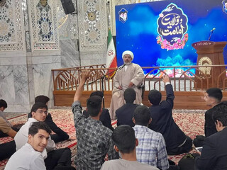 تلاقی شور و شعور در جشن غدیرِ نوجوانان در حرم مطهر رضوی