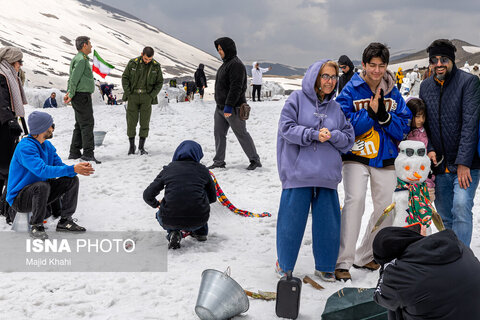 گزارش تصویری | جشنواره آدم برفی