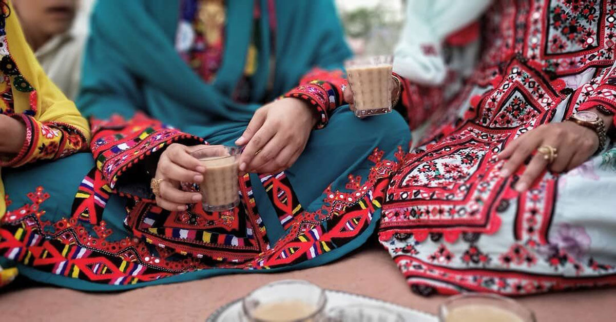 دودپتی، شیرچای سیستانی