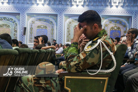 گزارش تصویری | گرامیداشت سپهبد شهید حاج محمد پاکپور در حرم مطهر رضوی