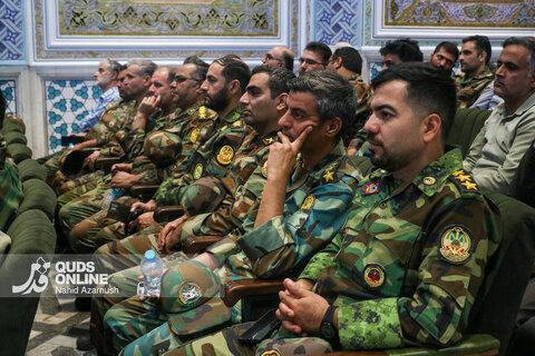 گزارش تصویری | گرامیداشت سپهبد شهید حاج محمد پاکپور در حرم مطهر رضوی