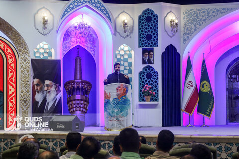 گزارش تصویری | گرامیداشت سپهبد شهید حاج محمد پاکپور در حرم مطهر رضوی