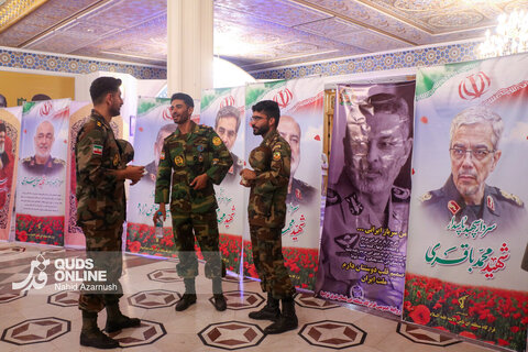 گزارش تصویری | گرامیداشت سپهبد شهید حاج محمد پاکپور در حرم مطهر رضوی