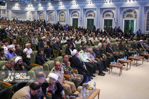 گزارش تصویری | گرامیداشت سپهبد شهید حاج محمد پاکپور در حرم مطهر رضوی