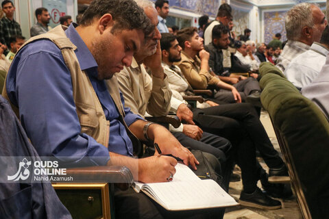 گزارش تصویری | گرامیداشت سپهبد شهید حاج محمد پاکپور در حرم مطهر رضوی