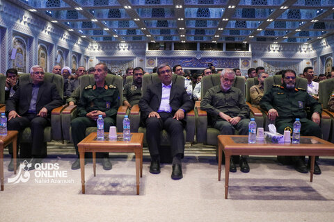 گزارش تصویری | گرامیداشت سپهبد شهید حاج محمد پاکپور در حرم مطهر رضوی
