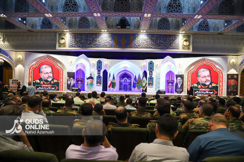 گزارش تصویری | گرامیداشت سپهبد شهید حاج محمد پاکپور در حرم مطهر رضوی
