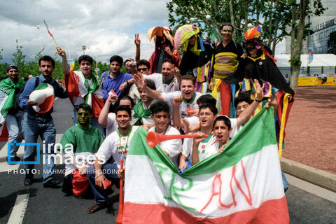 عکس | تصاویری خاص از تیم ملی فوتبال ایران در جام جهانی 98 فرانسه که تابحال ندیده‌اید