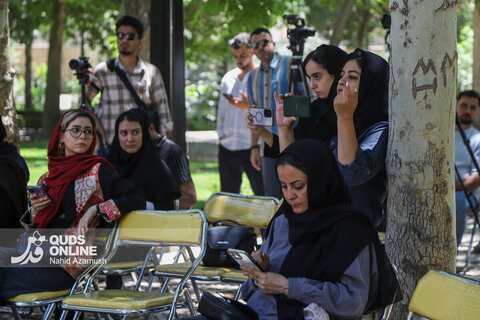 گزارش تصویری | برگزاری نشست خبری استاندار خراسان رضوی در آرامگاه فردوسی