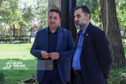 گزارش تصویری | برگزاری نشست خبری استاندار خراسان رضوی در آرامگاه فردوسی
