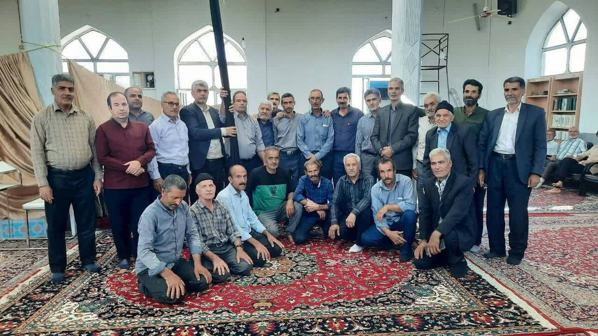 آیین سنتی علم بندان در روستای نظام آباد شهرستان بردسکن برگزار شد