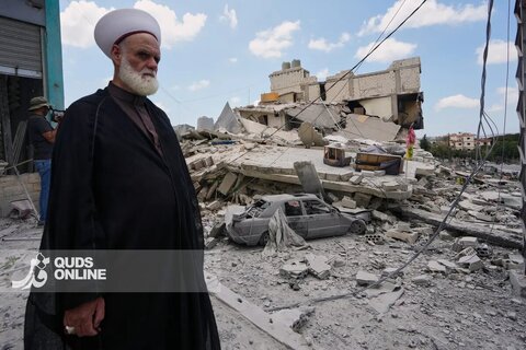 عکس | بازگشت لبنانی‌ها به خانه‌های ویران شده خود توسط اسرائیل، پس از توافق اولیه ایران و آمریکا