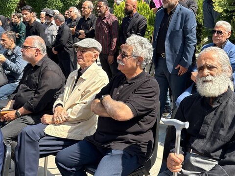 وداع اهالی فرهنگ و رسانه با بهروز رضوی صدای ماندگار ایران