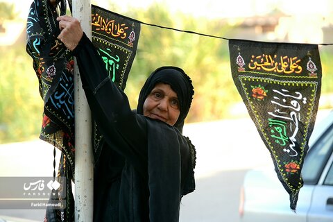 ننه میلاد در تکاپوی استقبال از محرم