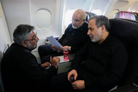 عکس | تصاویری از تیم مذاکره کننده ایرانی عازم سوئیس